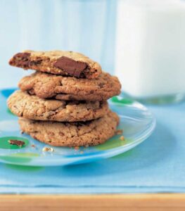 Whole Grains Recipes: Chocolate Chunk Buckwheat Cookies Image